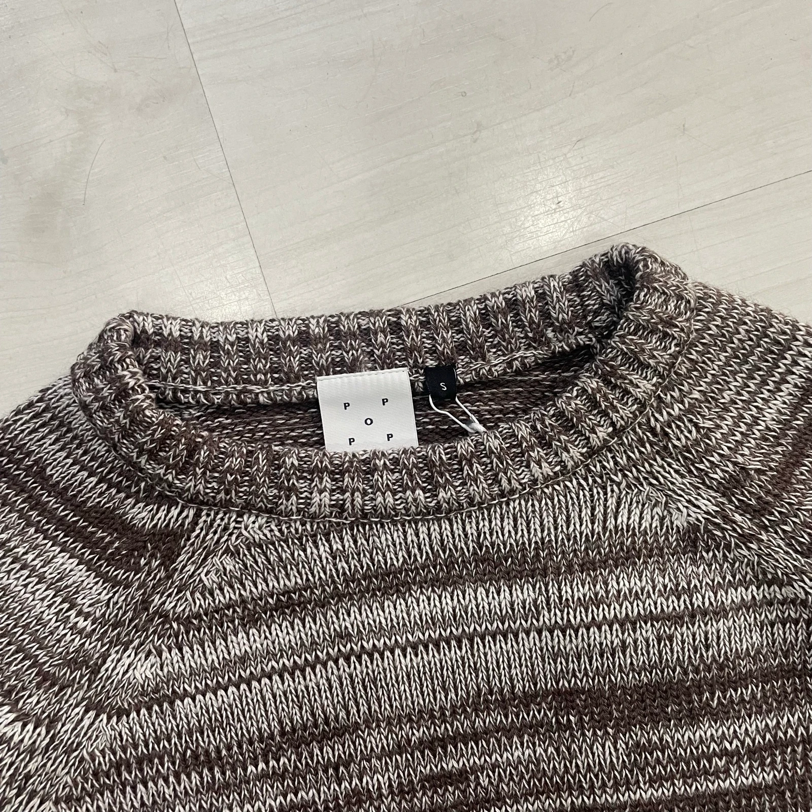 Jersey Pop Trading Company Encolure Rond Tricot Mélange – photo 4